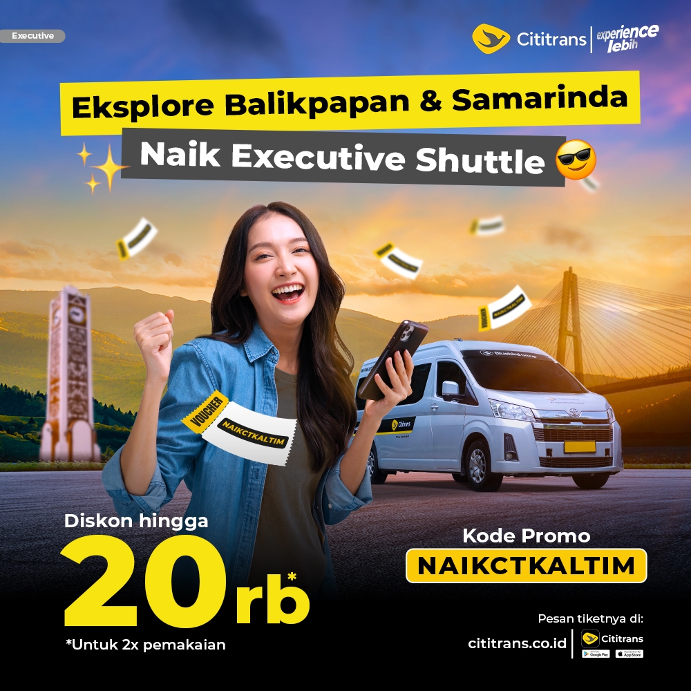 Get up to 20K discount with NAIKCTKALTIM