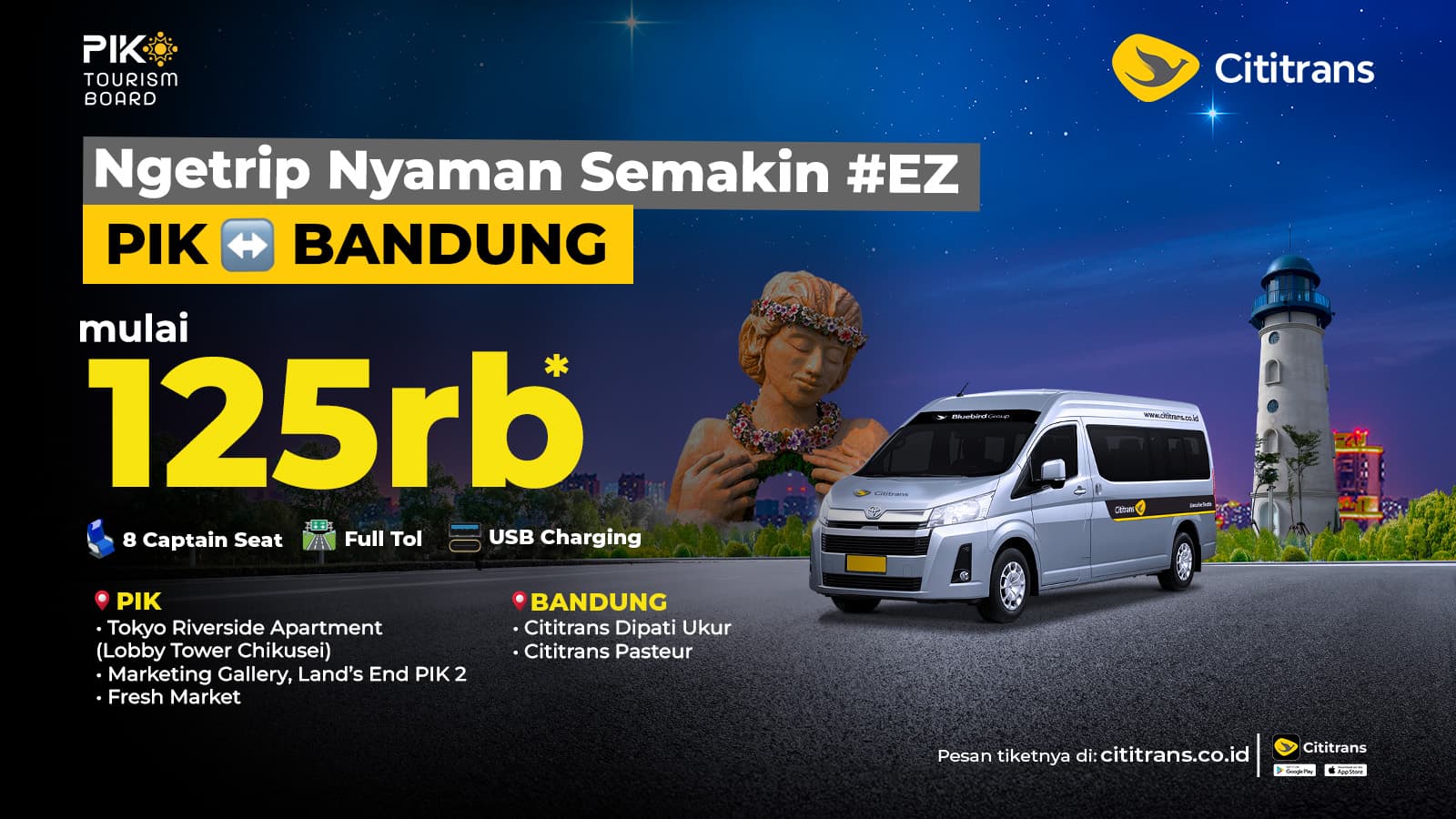 PIK-Bandung start from 125rb!