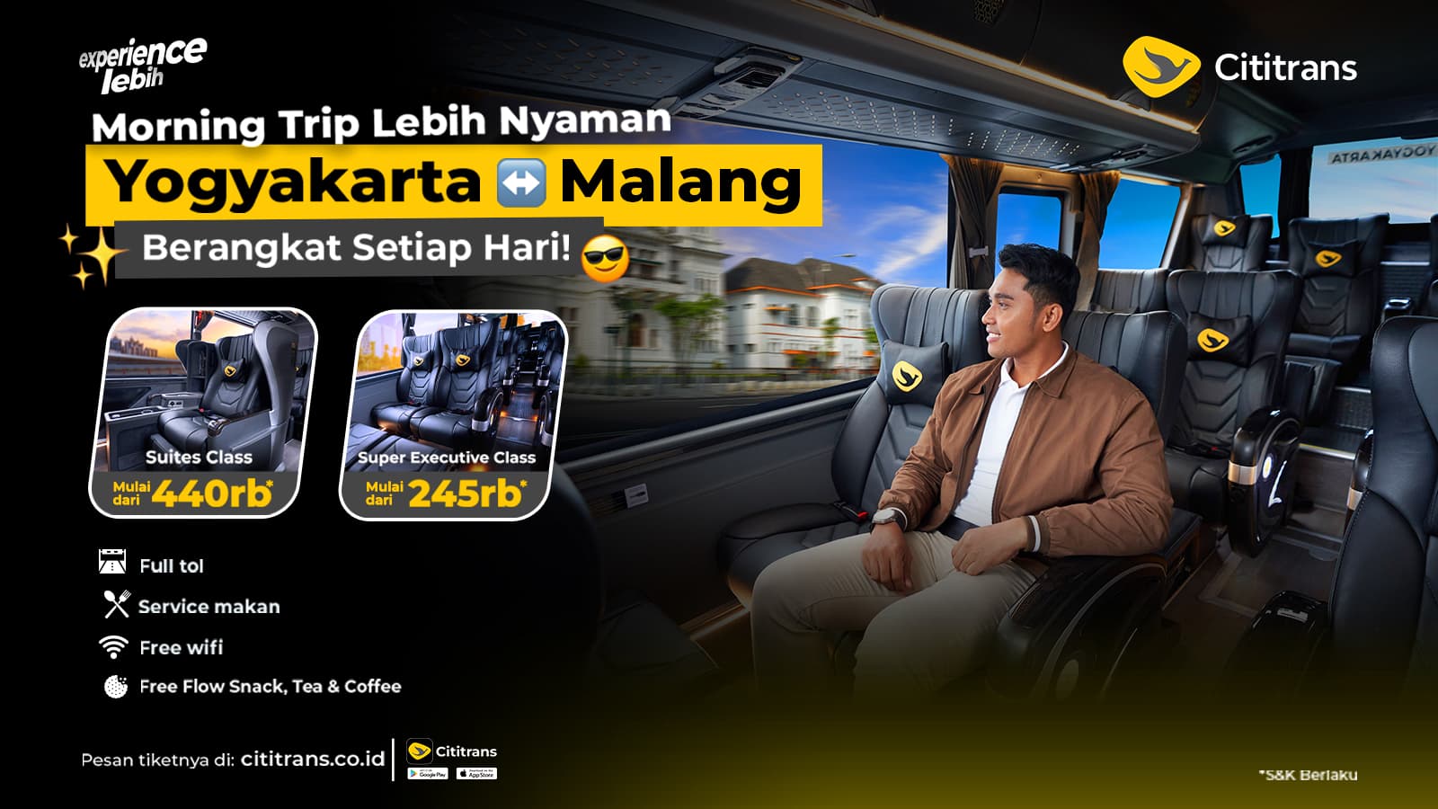 Yogyakarta to Malang Now More #EZ