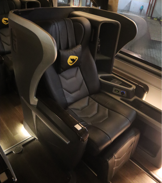 New seat positions