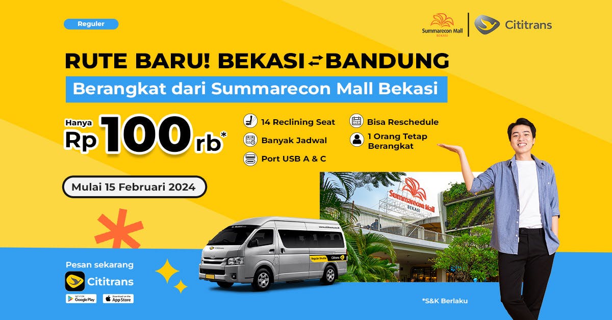 New Route! Bekasi - Bandung