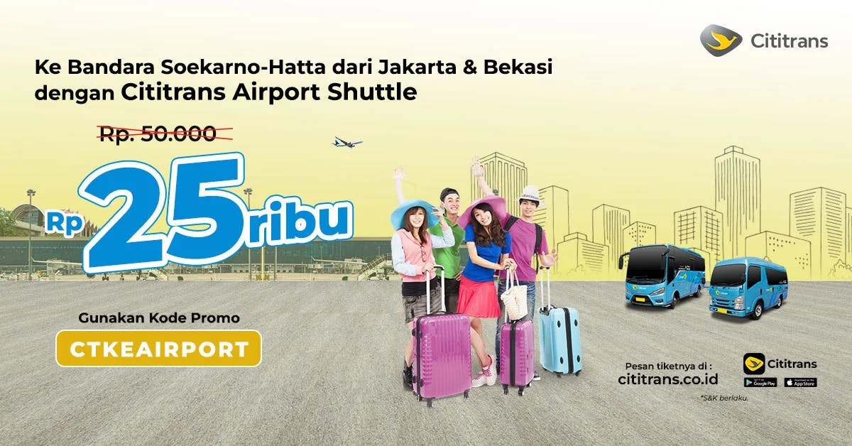 Cititrans Buka Layanan Airport Shuttle dari Jakarta