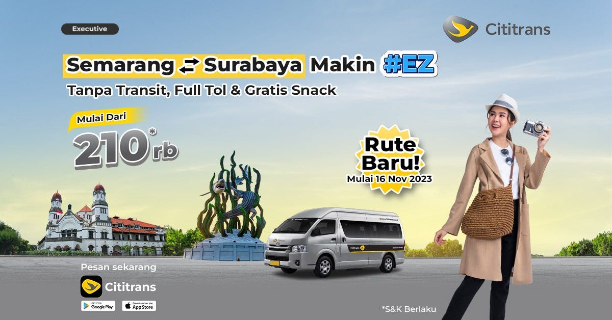 New Route! Semarang-Surabaya